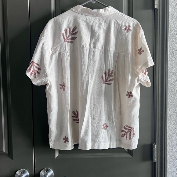 Madewell embroidered button down shirt - Picture 6 of 6